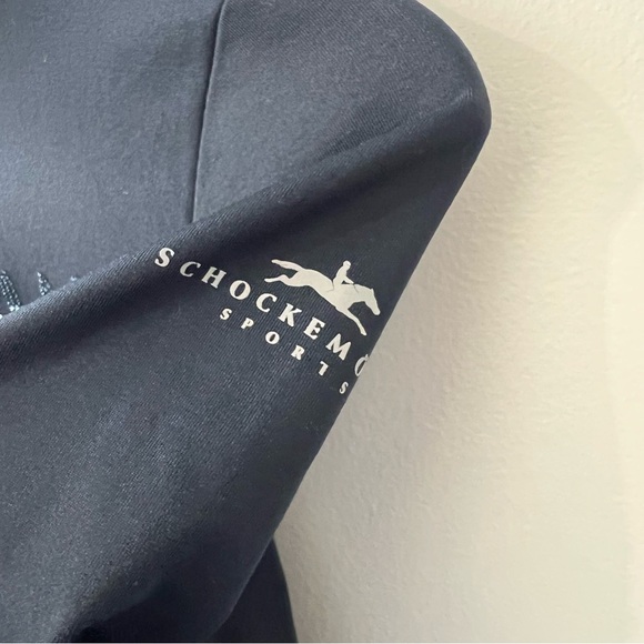 Shockemohle Navy Studded Embroidered Aluna Long Sleeve Top - Picture 3 of 9